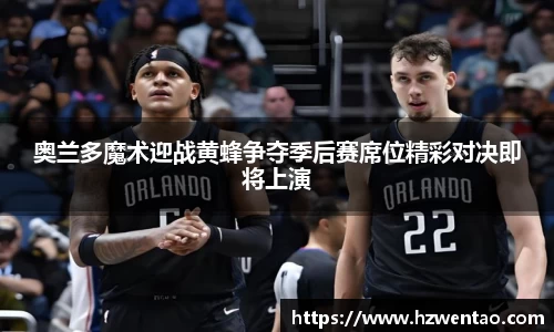 奥兰多魔术迎战黄蜂争夺季后赛席位精彩对决即将上演